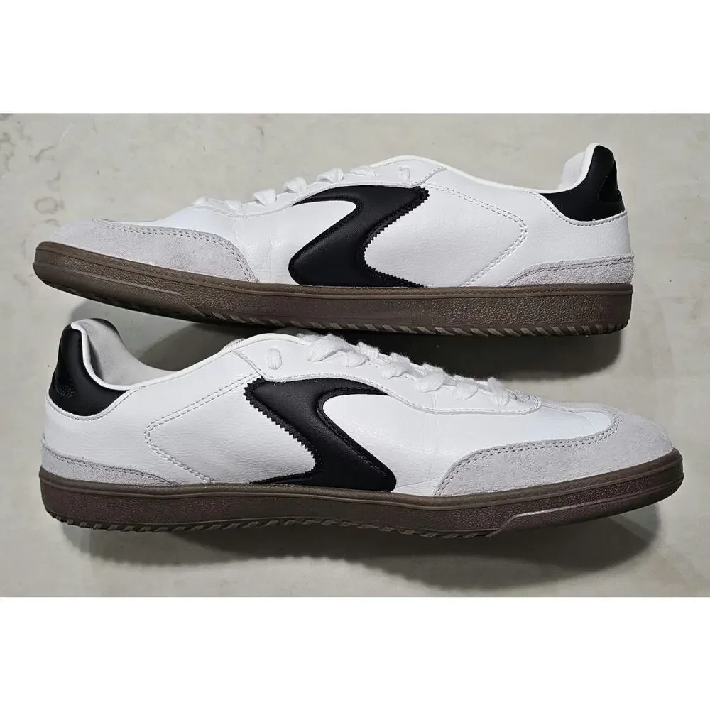 Skechers Hotshot Pyke 254150 White Black Men's Size 10.5 Sneakers